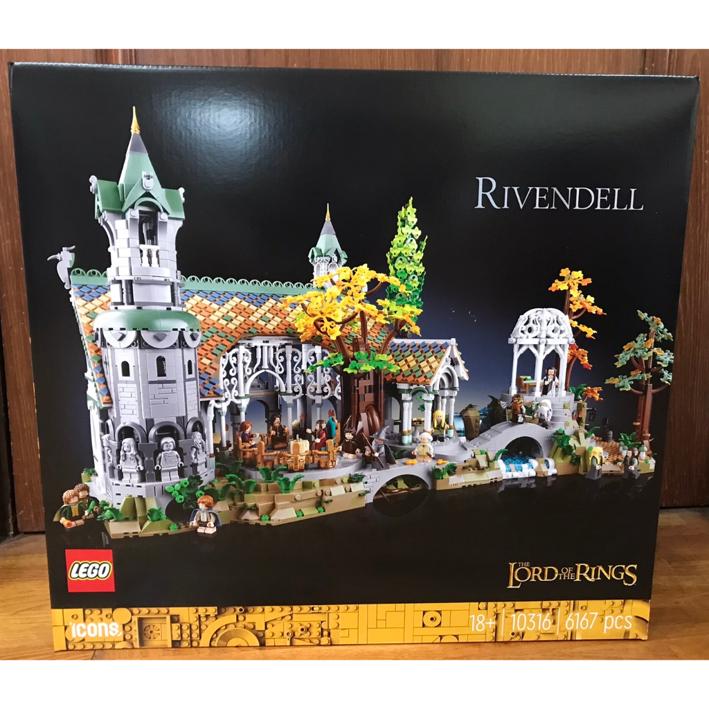 面交9300【積木2010】樂高 LEGO 10316 魔戒 瑞文戴爾 / Rivendell / 全新未拆