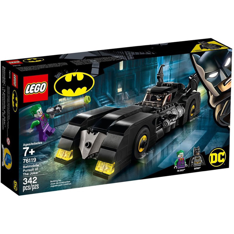 全新未開封 樂高 LEGO 76119DC 蝙蝠俠蝙蝠車:追尋小丑