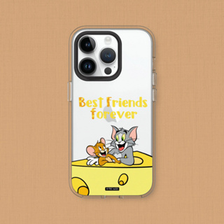 犀牛盾 適用iPhone Clear透明防摔手機殼∣湯姆貓與傑利鼠系列/Best friends