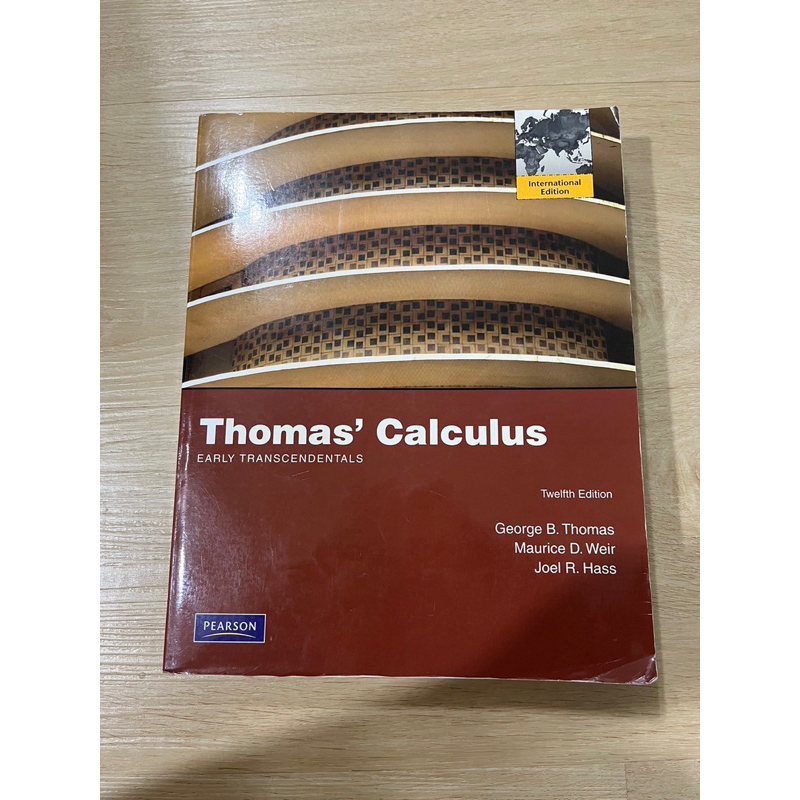 ［現貨］微積分原文書 Thomas’s Calculus   Twelfth edition 第十二版