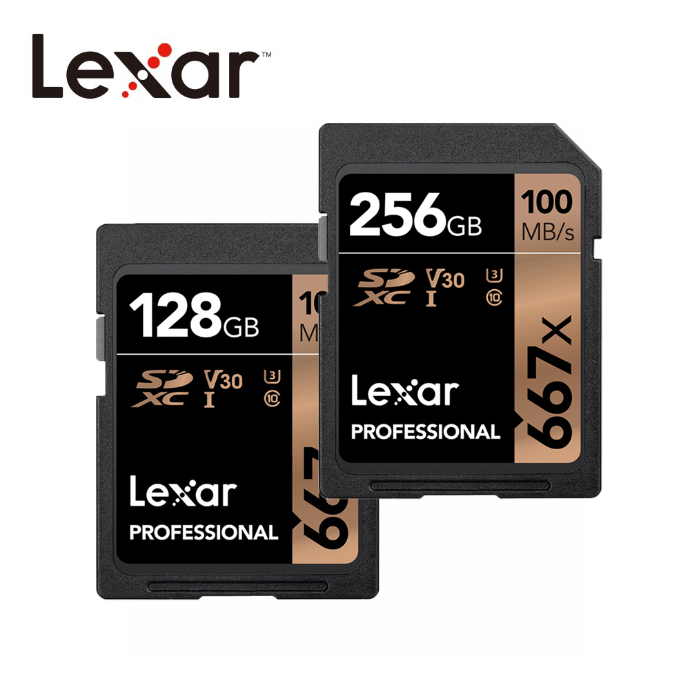 🔥現貨快速出貨🔥【Lexar雷克沙】667x SDXC™ UHS-II 記憶卡 128/256GB 雷克沙相機記憶卡