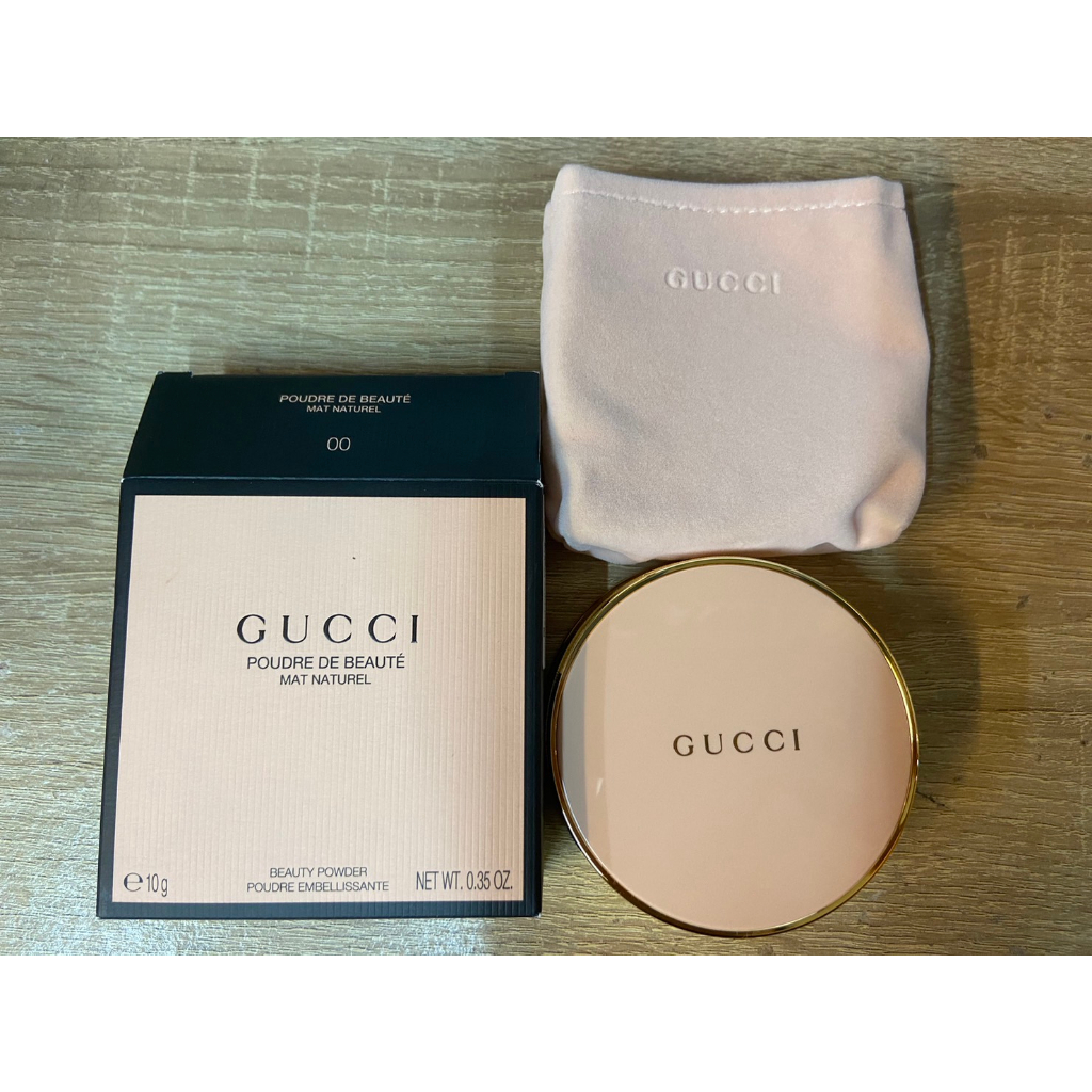 GUCCI 柔焦凝光粉餅 (色號00) 10G 全新