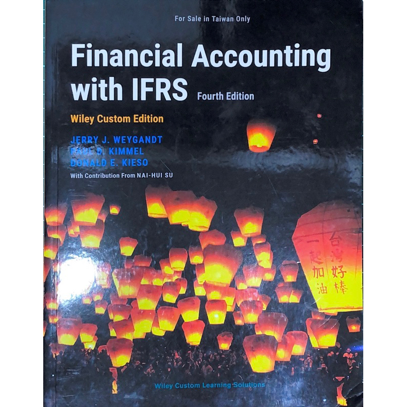 Financial Accounting with IFRS fourth edition初會課本/會計課本