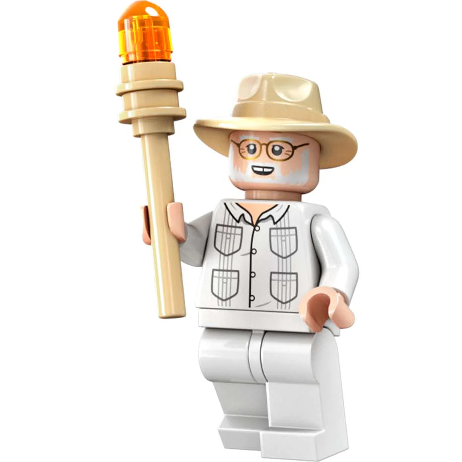 [樂磚庫] LEGO 76960 侏儸紀世界系列 人物 John Hammond
