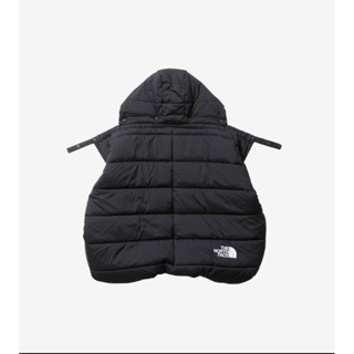 日本官網正品 The north face Baby 北臉嬰兒蓋毯 斗篷 防風 保暖 推車 嬰兒背帶 黑色 限量