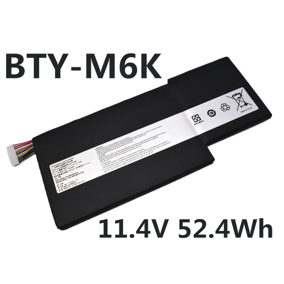 全新 MSI 微星 GS63VR 電池 BTY-M6J BTY-M6K GS73VR MS-16K4 GF63