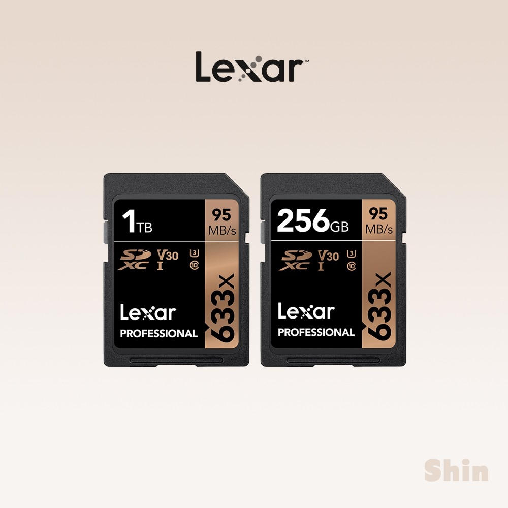 現貨24h💕【Lexar雷克沙】633x SDXC™ UHS-I 記憶卡 256GB / 1TB 雷克沙記憶卡