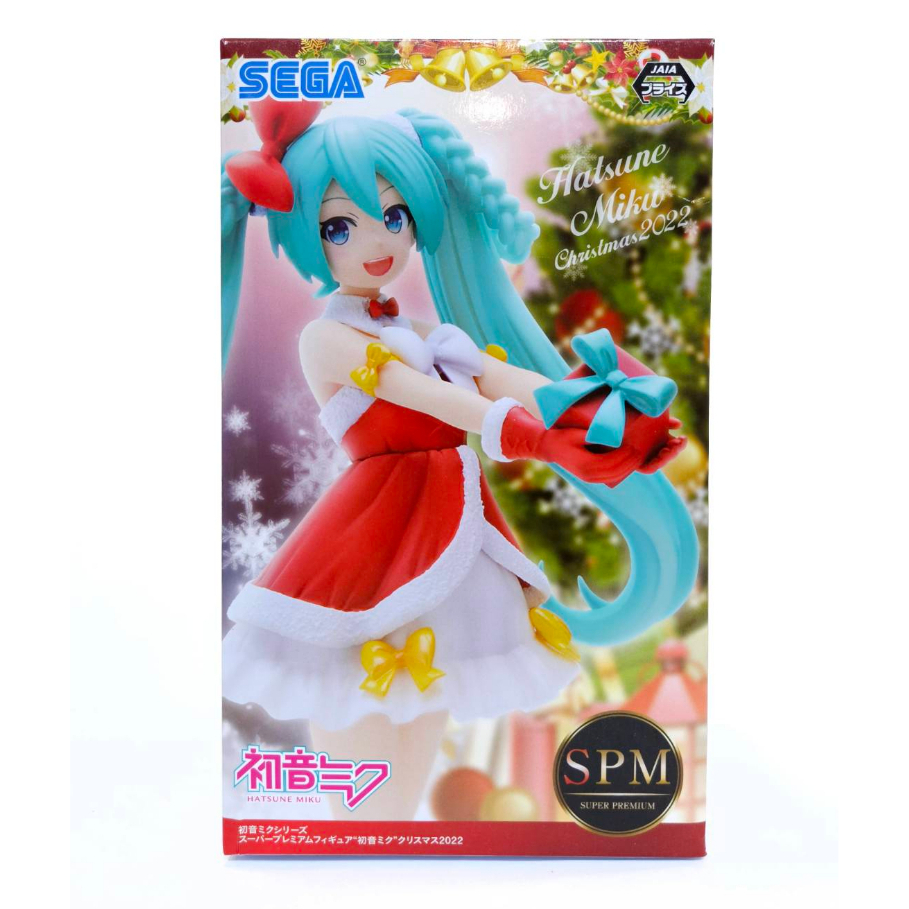 🔥鹿本🔥全新 現貨 日版 景品 SEGA SPM 初音未來 初音 MIKU 聖誕節 2022 聖誕裝 公仔 模型