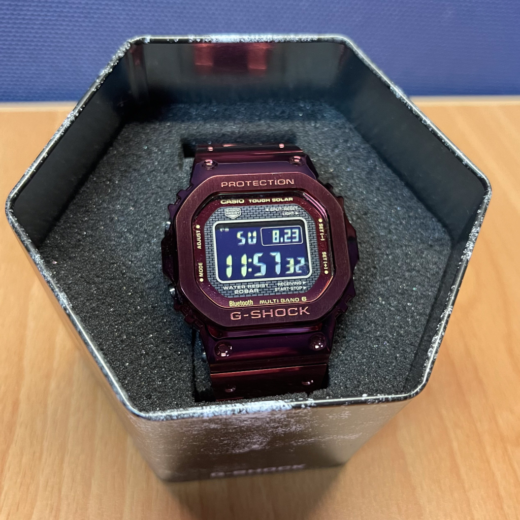 卡西歐 Casio G-SHOCK 運動手錶男 GMW-B5000RD 手錶