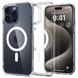Spigen iPhone 16/15 Pro/ Pro Max/ Plus Ultra Hybrid Mag磁吸保護殼