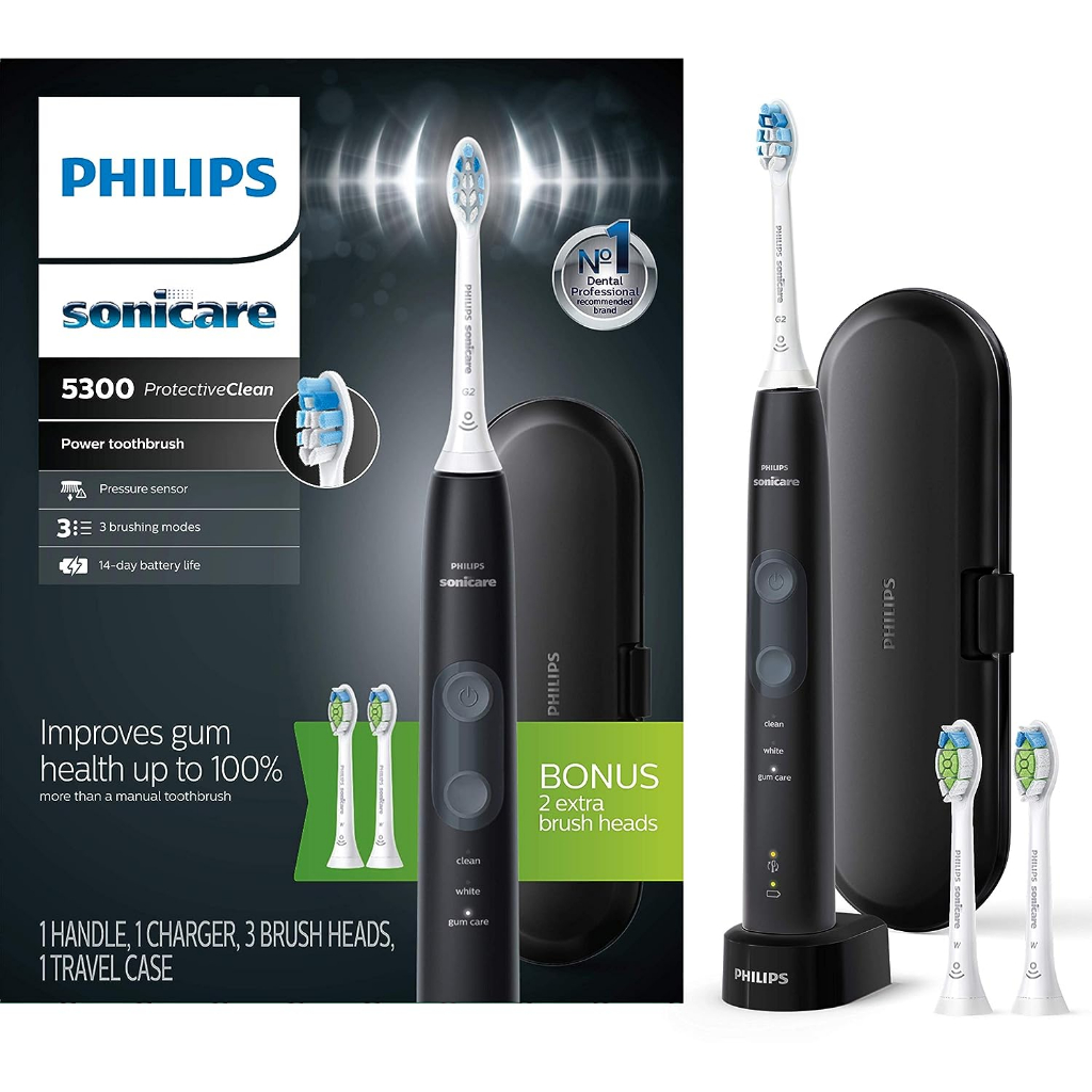 Philips Sonicare ProtectiveClean 5300 電動牙刷 HX6423/34 【保固1年】