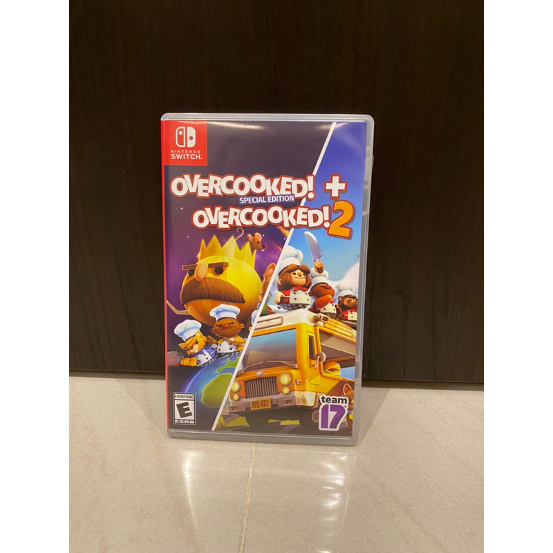 🌟［最便宜］二手 switch 遊戲片 overcooked 1+2煮過頭