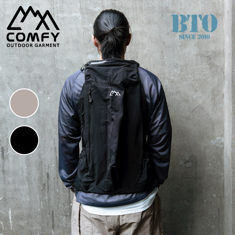 [BTO]日本【Comfy outdoor garment】城市騎行 登山越野 防潑水背包背心