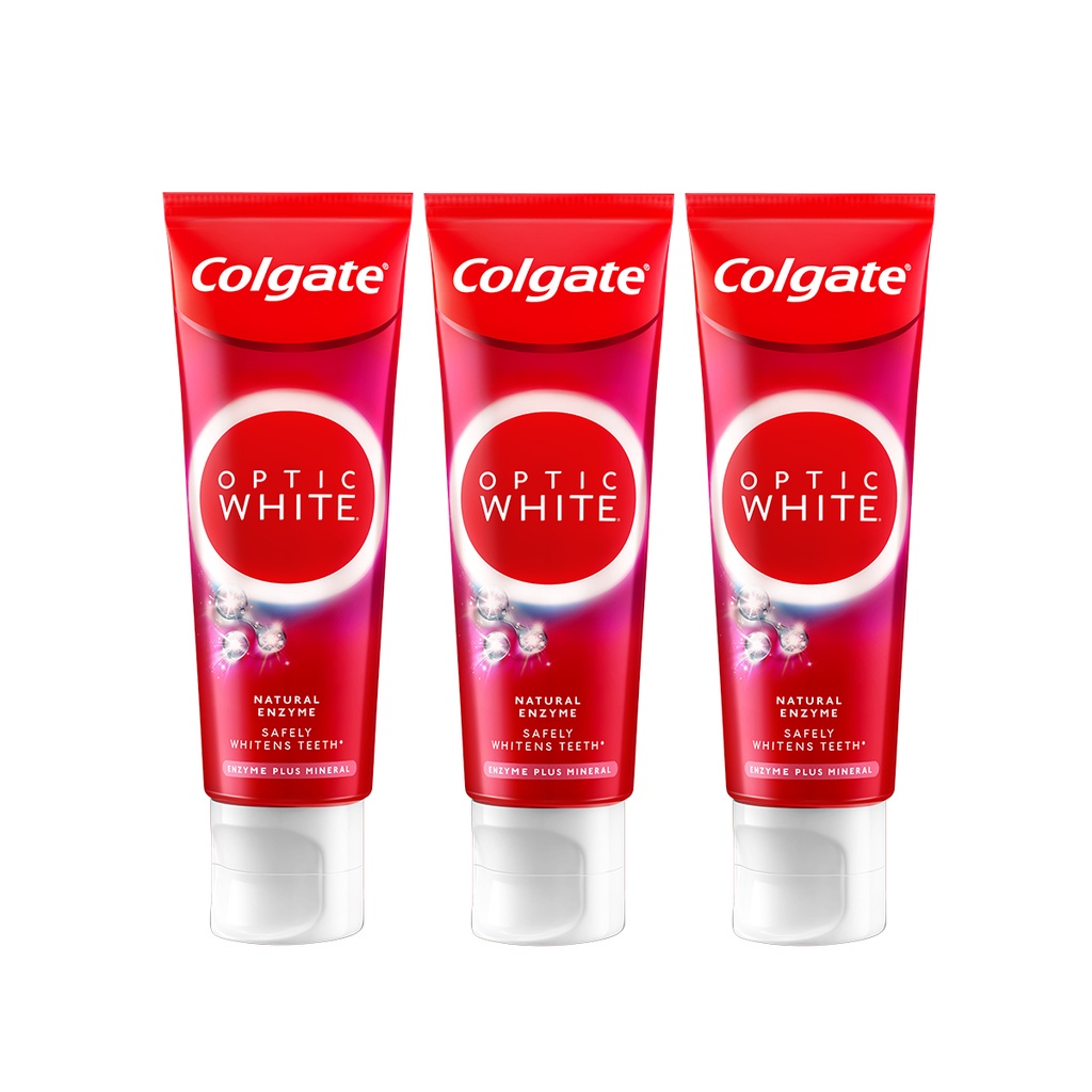 高露潔 Colgate OPTIC WHITE 光感白閃鑽亮白 牙膏 80g