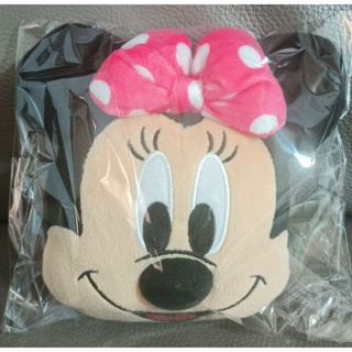 * 降價出清 日本 Disney 迪士尼 米妮 大頭 造型 絨毛 玩偶 伸縮 票卡夾