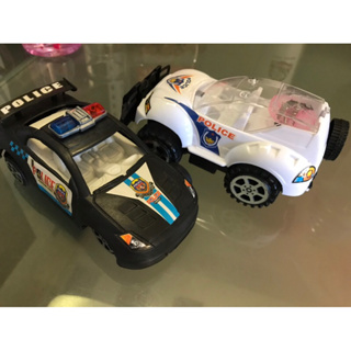 玩具車兩台車合售 無損 塑膠材質 有使用痕跡 兩台車合售 兩台車合售 兩台車合售 警車 吉普車