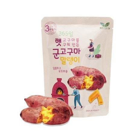 韓國SPRING DAY 香烤地瓜脆片/迷你地瓜條/地瓜條隨手包