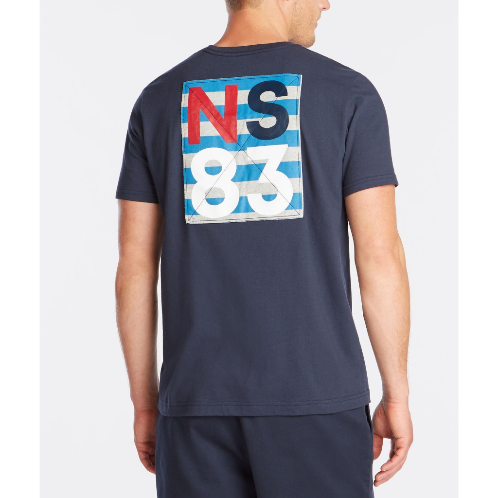 Nautica 短袖T恤【S】海軍藍色 NS-83 CREST VR9330 全新 現貨