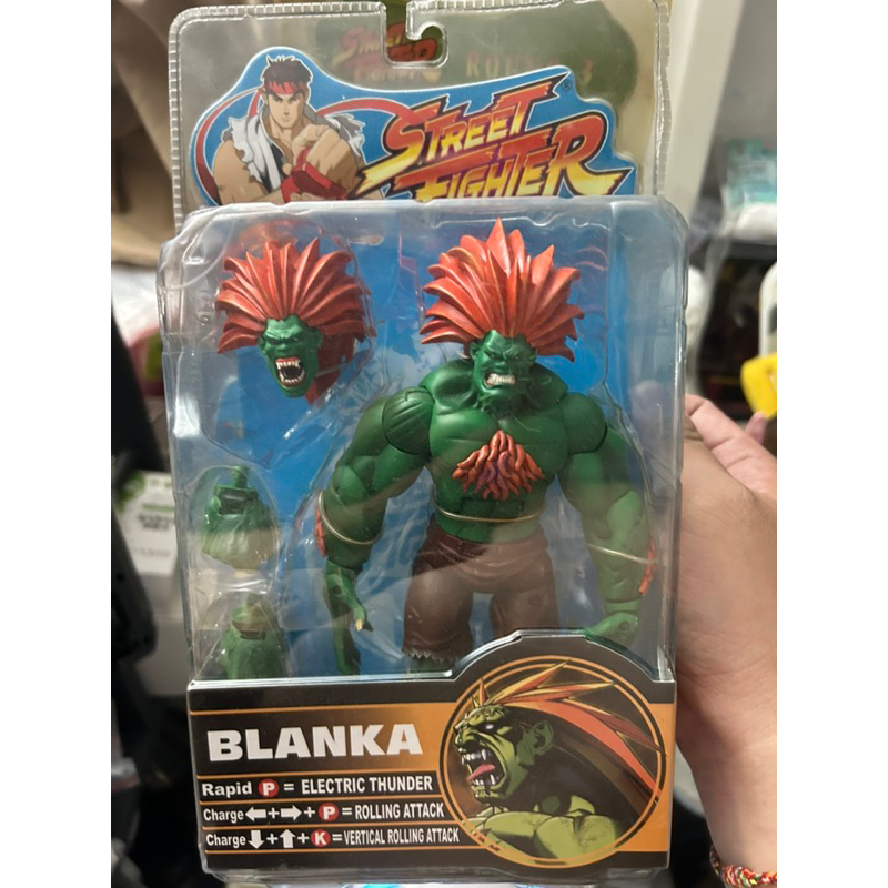 SOTA Street Fighter 快打旋風 BLANKA 布蘭卡 (全新未拆)盒況普通