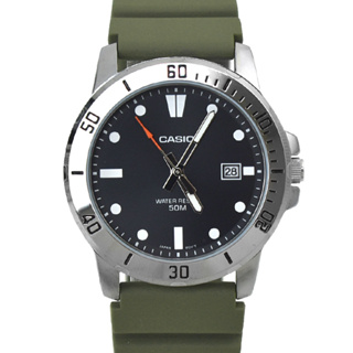 CASIO手錶 不鏽鋼綠色槍魚手錶 NECH27