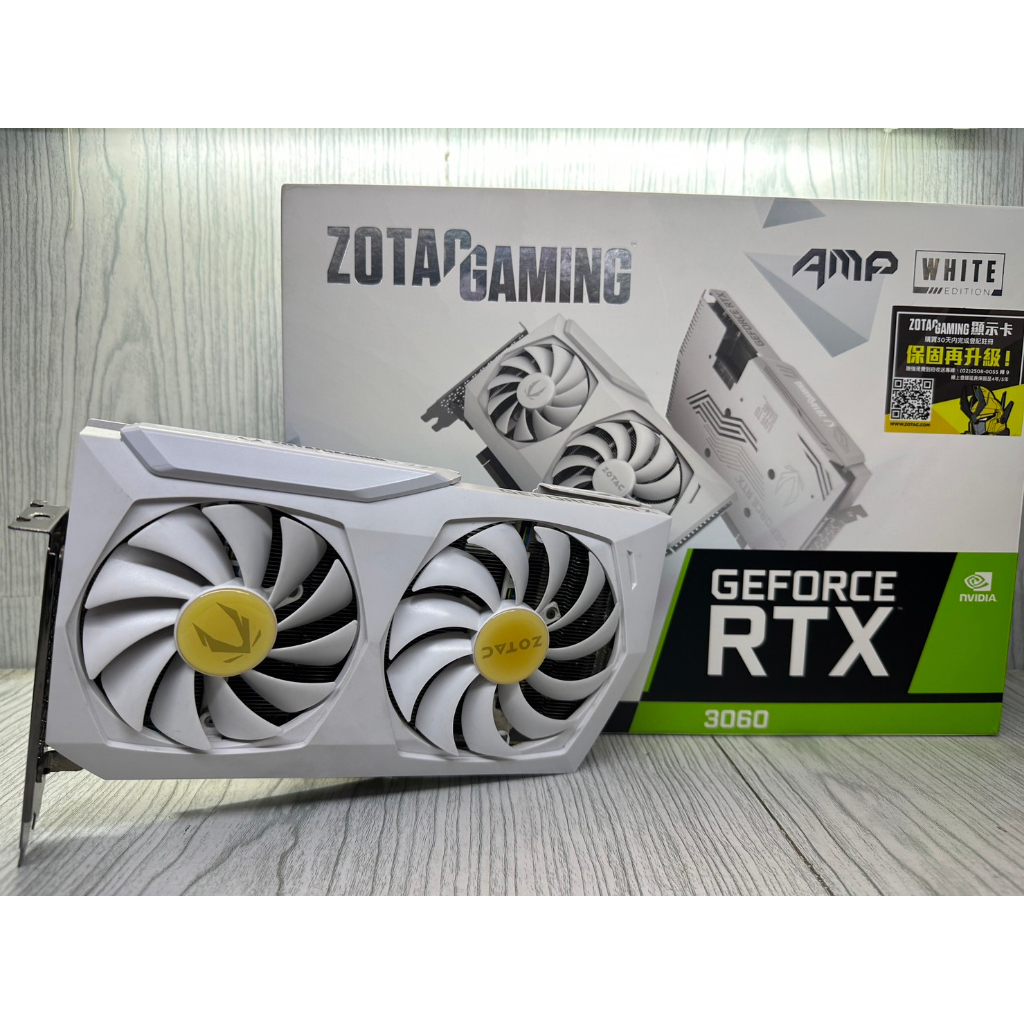 【JYF】Zotac RTX3060 12G white