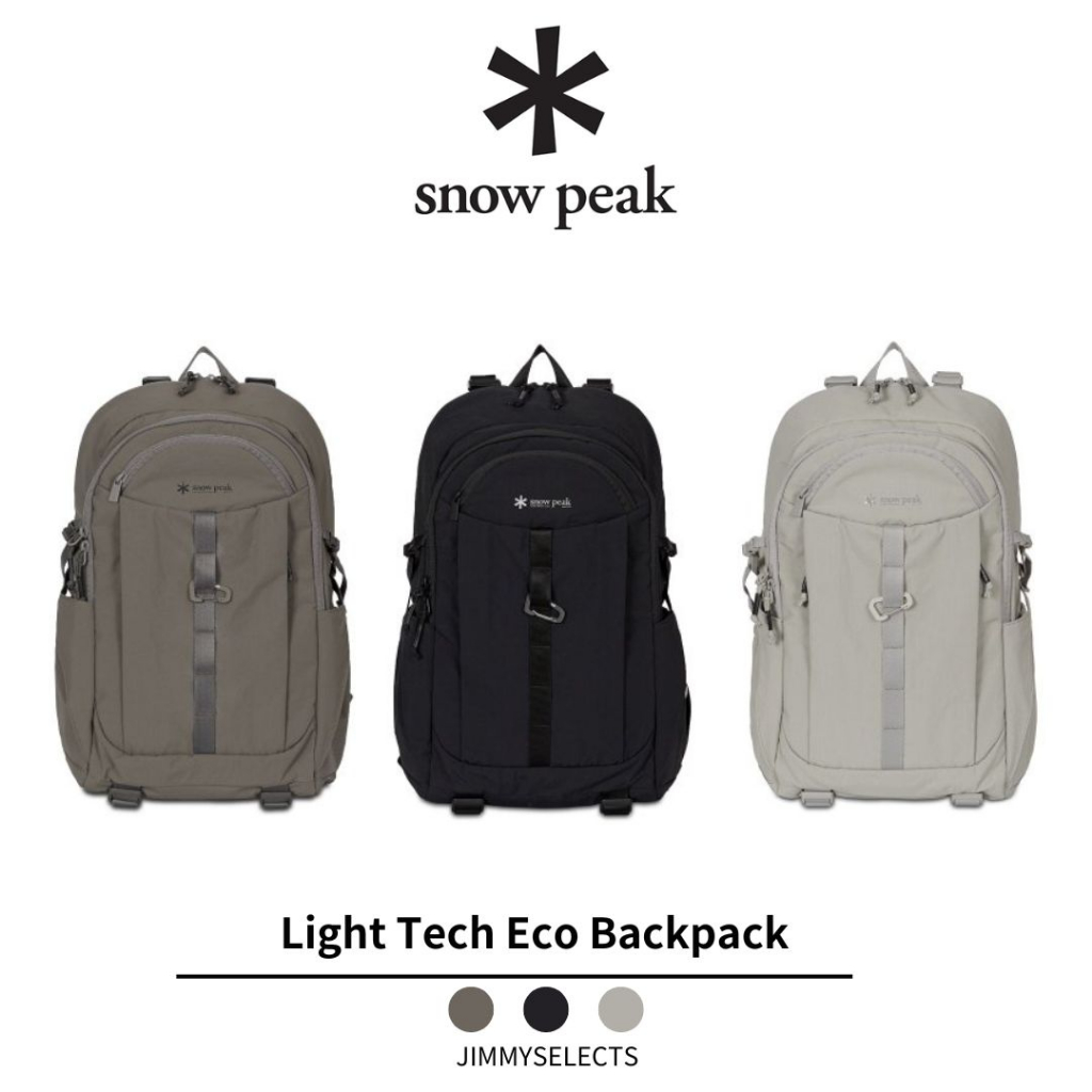 【吉米.tw】韓國代購 Snow Peak 雪諾必克 Light Tech Eco  多功能 後背包 SEP