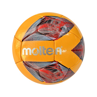 Molten Futsal Ball #4 低彈 足球 4號 亮面 機縫 合成皮 橘紅 F9A2000-OR【S.E運動
