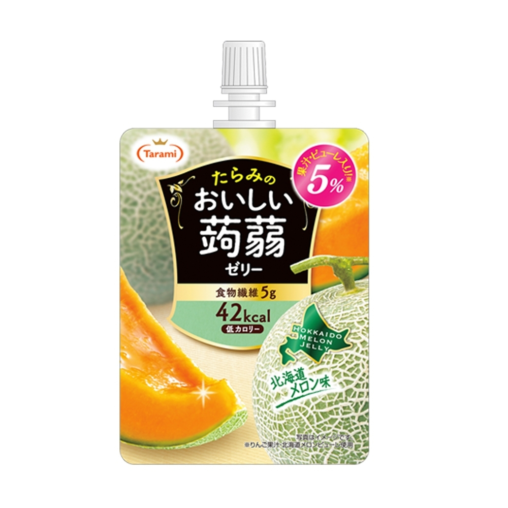 【TARAMI】日本果凍飲便利包-哈密瓜 150G-City'super
