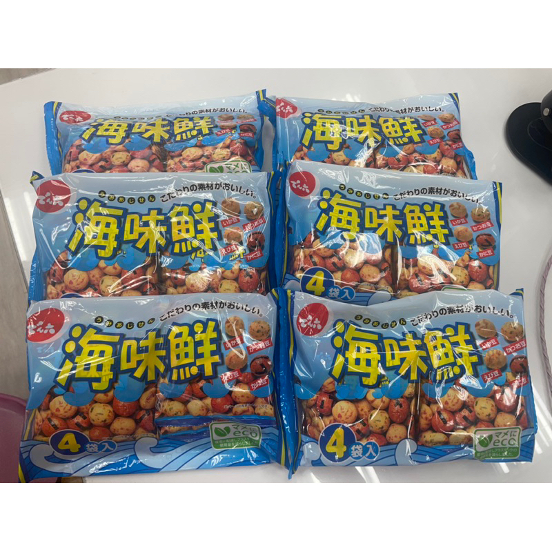 DENROKU 海味鮮 豆菓子 115g(4小袋）