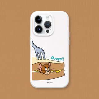 犀牛盾 適用iPhone SolidSuit防摔背蓋手機殼∣湯姆貓與傑利鼠系列/傑利鼠夾心三明治