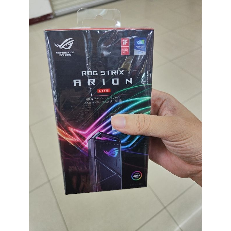 ASUS 華碩 ROG Strix Arion M.2 NVMe SSD LITE版 硬碟外接盒