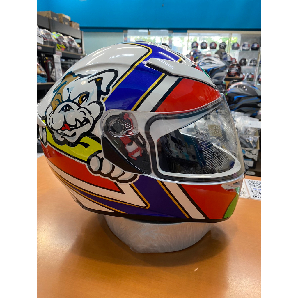 益發瑞隆(零碼出清)【AGV】AGV 安全帽 MARINI 狗狗 進口 全罩式安全帽