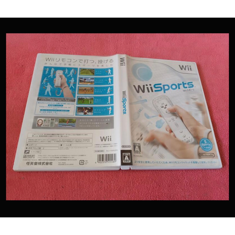 [冠宇小屋] Wii=運動 SPORTS 5種熱門運動遊戲