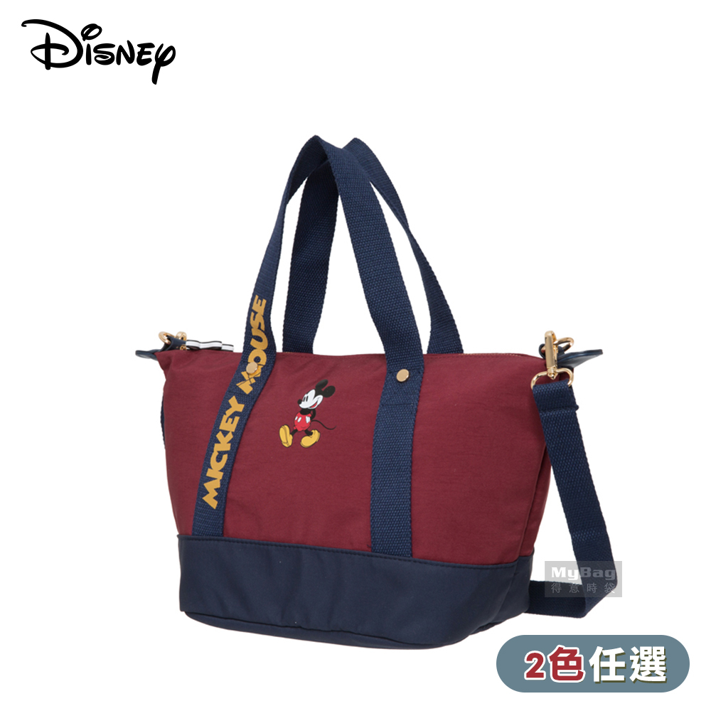 Disney 迪士尼 手提包 休閒米奇 兩用手提包 多口袋 側背包 大容量 肩背包 PTD22-C6-52 得意時袋