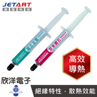 JETART 散熱膏 超導散熱膏 台灣製造 導熱膏 (CK系列) 適用晶片 電子零件 電子材料