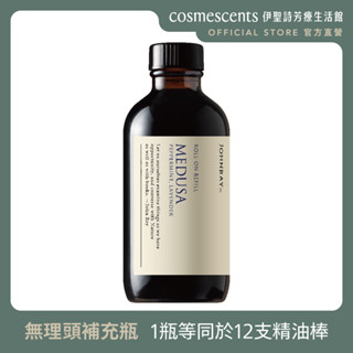 約翰森林｜無理頭精油棒補充瓶120ml＋隨身滾珠空瓶10ml＊2入【伊聖詩 官方直營】（精油、按摩油、紓壓提振）