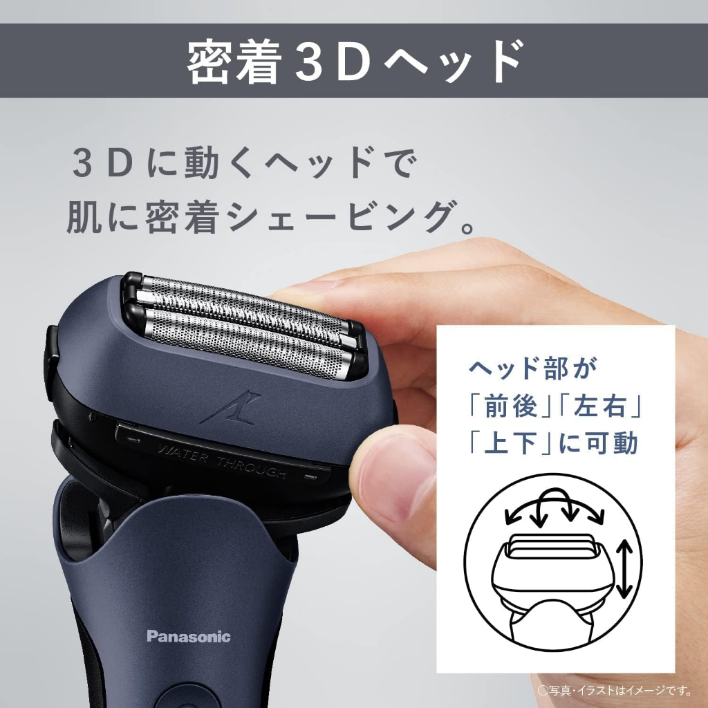 日本製 Panasonic ES-LT6B 電動刮鬍刀 三刀頭 電鬍刀 附充電座 LT6B-A 藍色