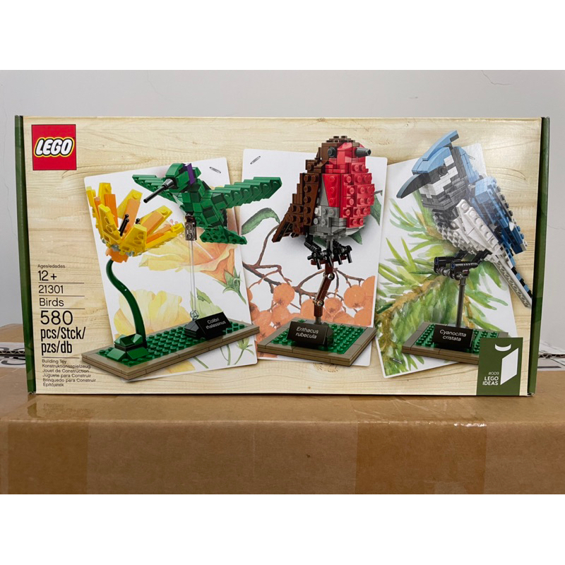 全新未拆現貨 LEGO 樂高 21301 IDEA 野鳥生態「高雄屏東可面交」