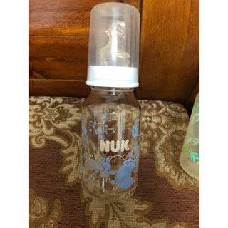 《二手商品》NUK 125ml標準玻璃奶瓶/nac nac 120ml標準PPSU奶瓶