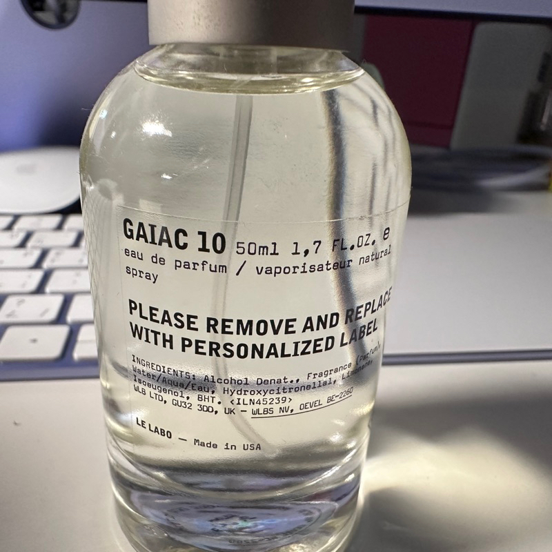 le labo gaiac 10東京限定 50ml