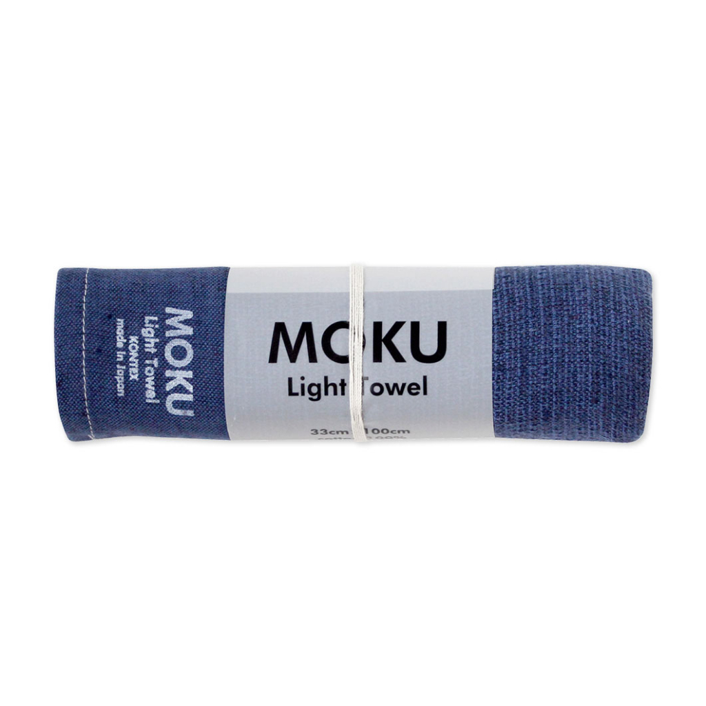 【Moku】日本製輕量毛巾- M Size - 海軍藍