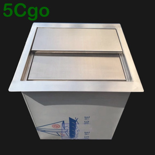 5Cgo發泡保溫儲冰槽商用304不銹鋼冰塊保冰桶儲冰車嵌入式飲料咖啡館餐廳內崁水槽設計師t555687021174含稅