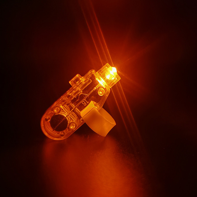 現貨 LED 手指燈 白色 電子燈 發光 夜店 PART 舞台 派對 夜釣神器 戒指燈