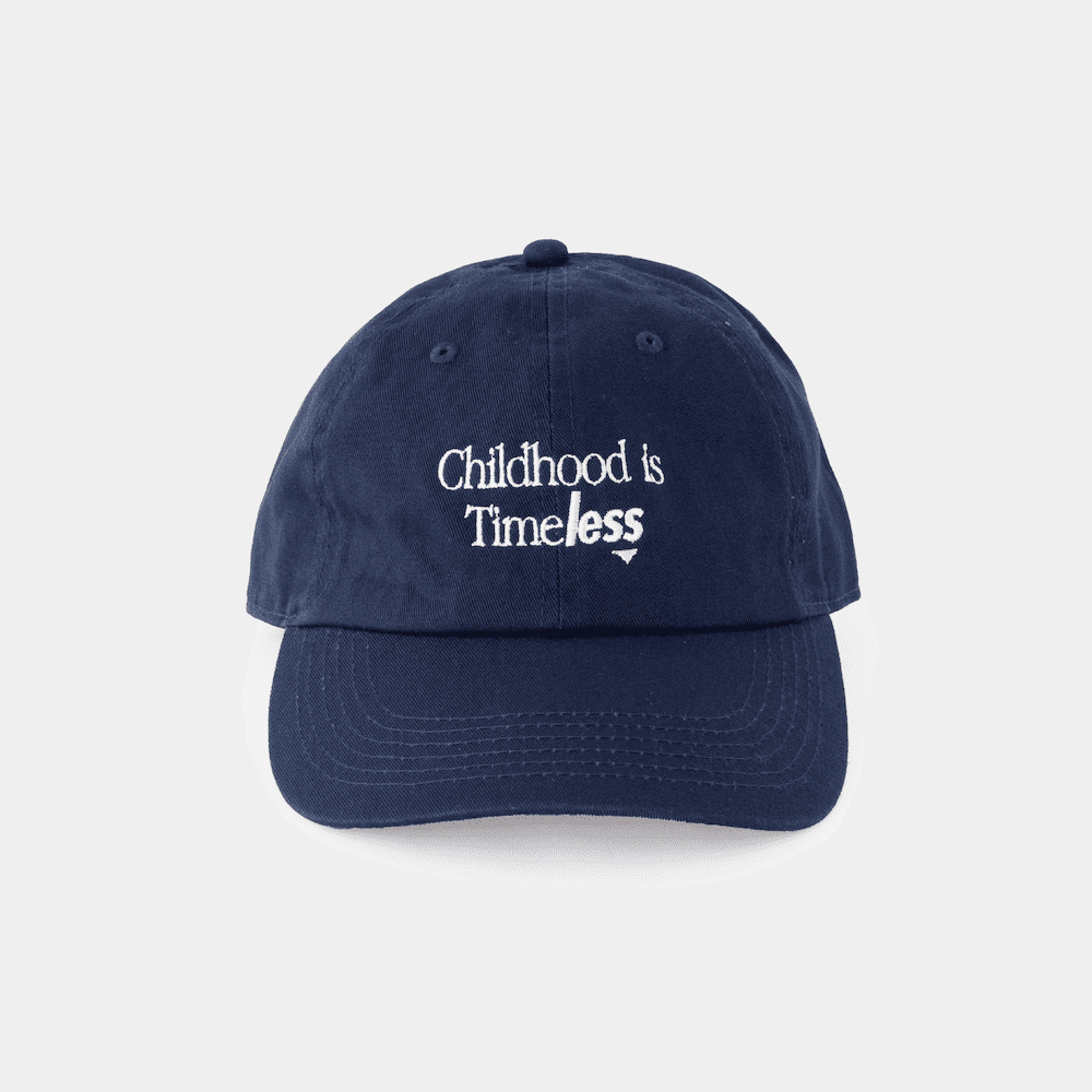𝙇𝙀𝙎𝙎𝙏𝘼𝙄𝙒𝘼𝙉 ▼ LK230901 Less X Kids™ Timeless Cap - Navy 帽子