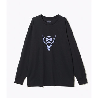 23AW SOUTH2 WEST8 L/S CREW NECK TEE - SKULL&TARGET 全新正品
