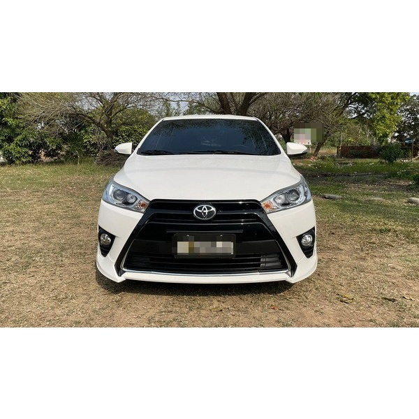 K.A.M. 豐田 YARIS 14 15 16 17 原廠 特仕版 全亮黑 水箱護罩+前保桿飾條 另有電鍍後蓋飾條