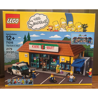 盒角小壓損 面交10000元【積木2010】樂高 LEGO 71016 辛普森 超市 Simpsons / 全新未拆