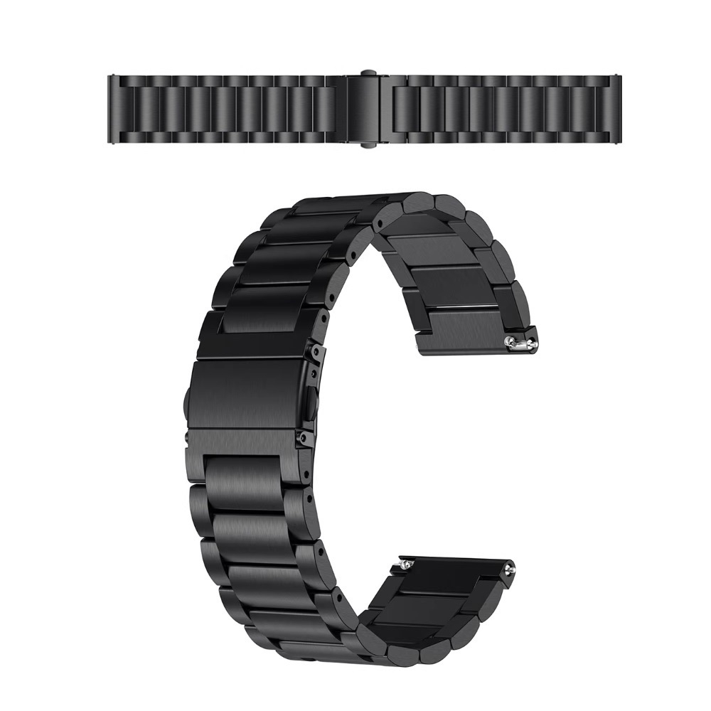 【三珠不鏽鋼】華為 Watch GT（42mm，46mm） 錶帶寬度 22mm 錶帶 彈弓扣 錶環 金屬替換連接器