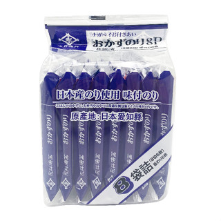 日本 東京永井 味付海苔片 8入裝 海苔 17g 海苔
