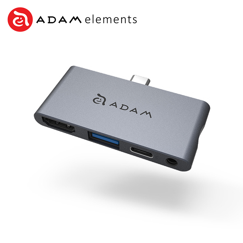 【亞果元素】CASA Hub i4 USB-C 四合一 iPad Pro影音集線器 集線器 多媒體 轉接器 轉換器